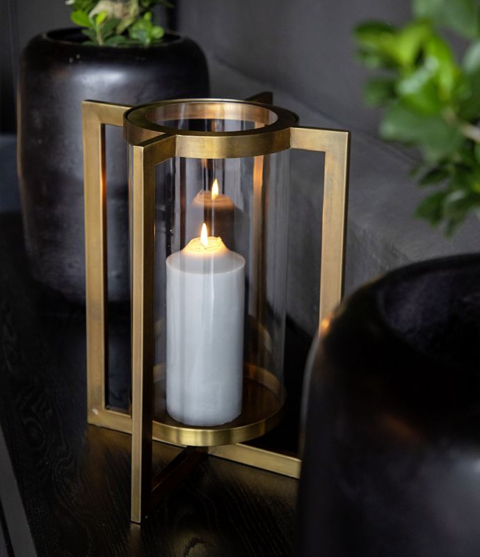 VERANO lyslykt brass L