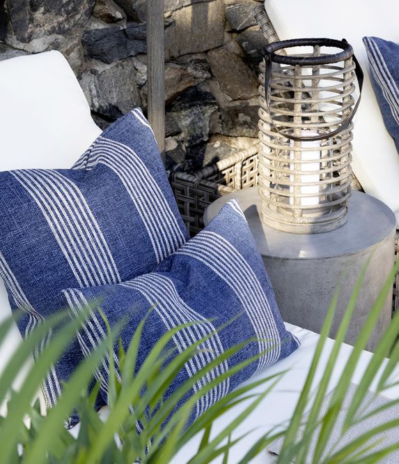 Hovedbilde Putetrekk i 50 x50 WALDRON STRIPE MIDNIGHT