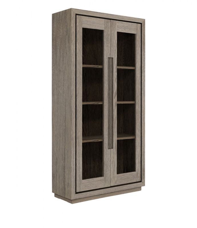 Hunter Vitrineskap i grey oak 06-86113