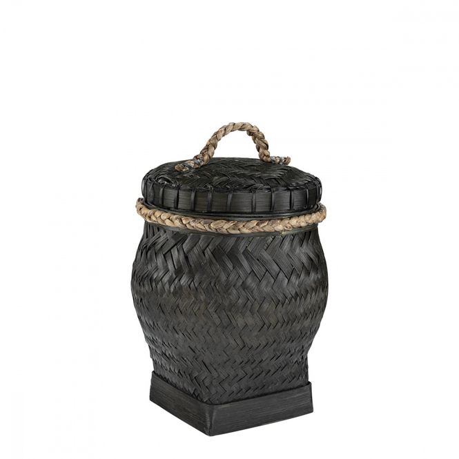 Hovedbilde DAVAO Snake basket S black