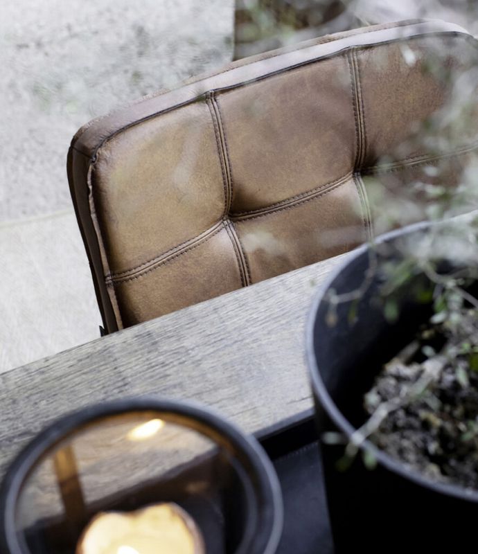 CARLOS Dining chair black 