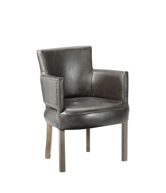 Hovedbilde NEWARK spisestuestol i Leather fudge  04-11718