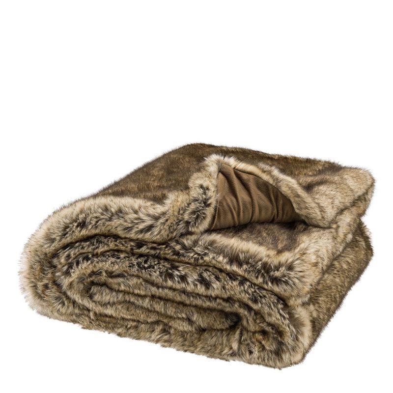 ALASKA WOLF Throw 150x200 A-7-1620 pelspledd fra Artwood 