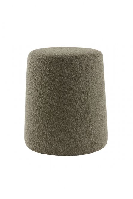 Hovedbilde Stool Ø39x45 cm LAURYN bouclé grey brown 6851625