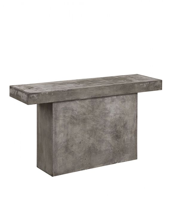 Hovedbilde CAMPOS  konsoollbord i Light concrete grey.
