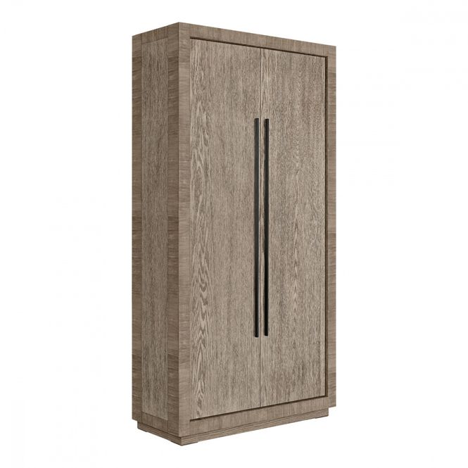 Hovedbilde HUNTER Cabinet panel grey oak - vtrineskap 