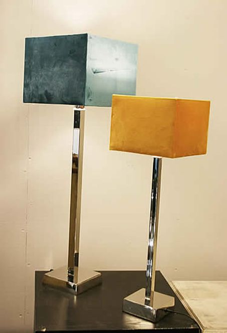 Hovedbilde Vilde bordlampe krom 50cm