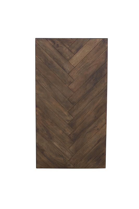 Sofabord CHISA wood brown-black