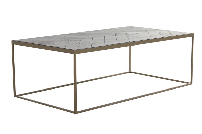 Sofabord CHISA wood black-ant bronze