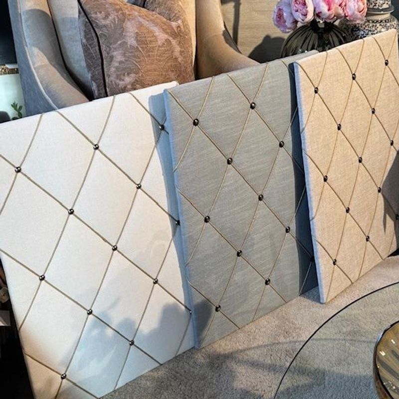 Veggtavle 50x70 i linstoff