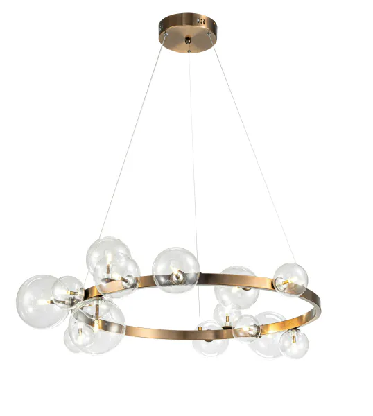 Hovedbilde Taklampe Wimbledon Ø94cm H15cm 15 lys clear ...