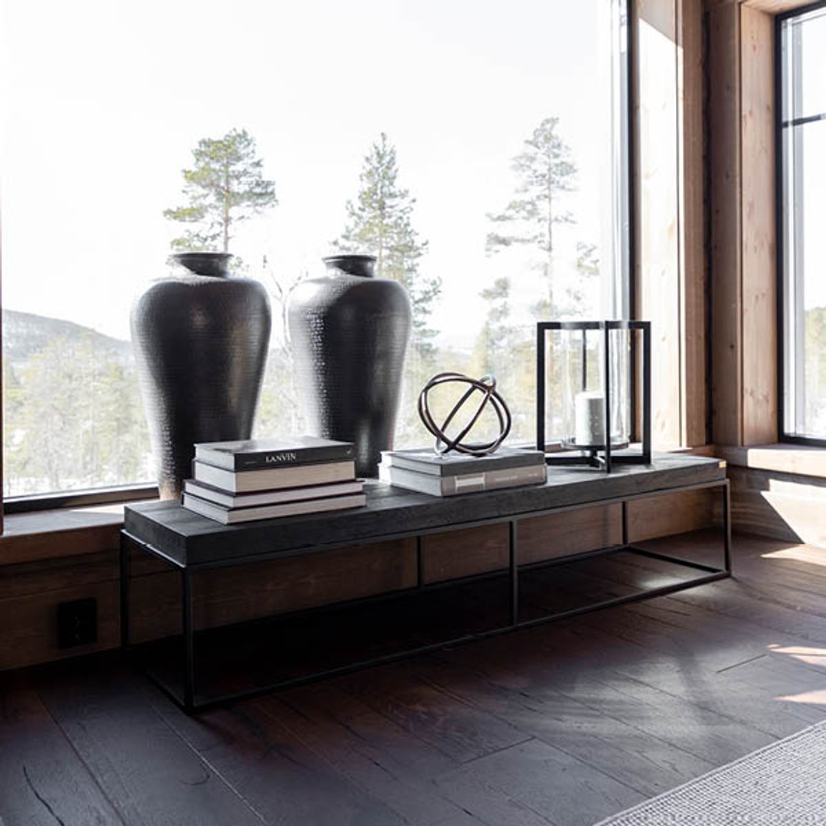 TV benk - mediabenk 04-81019 CARLISLE matt black