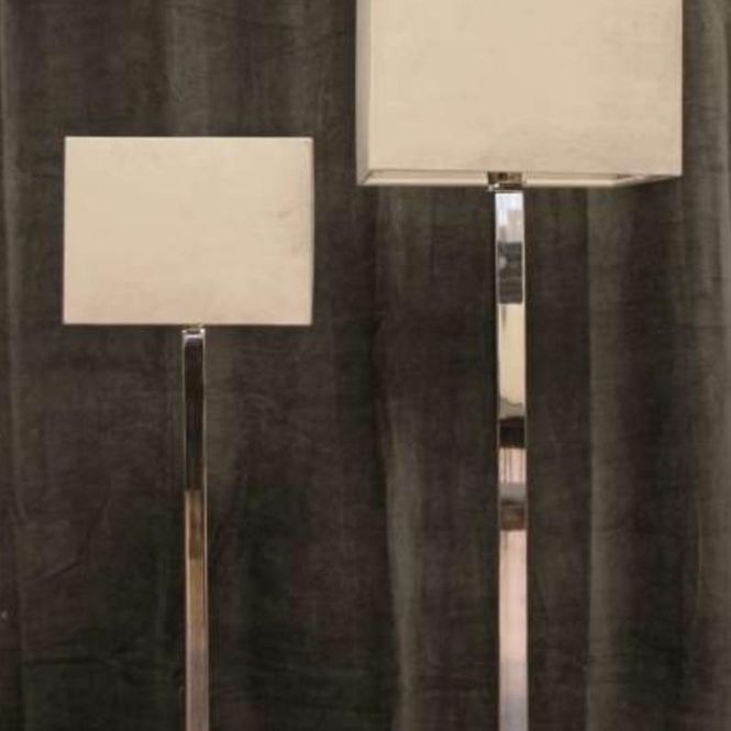Hovedbilde Vilde bordlampe krom 60cm 