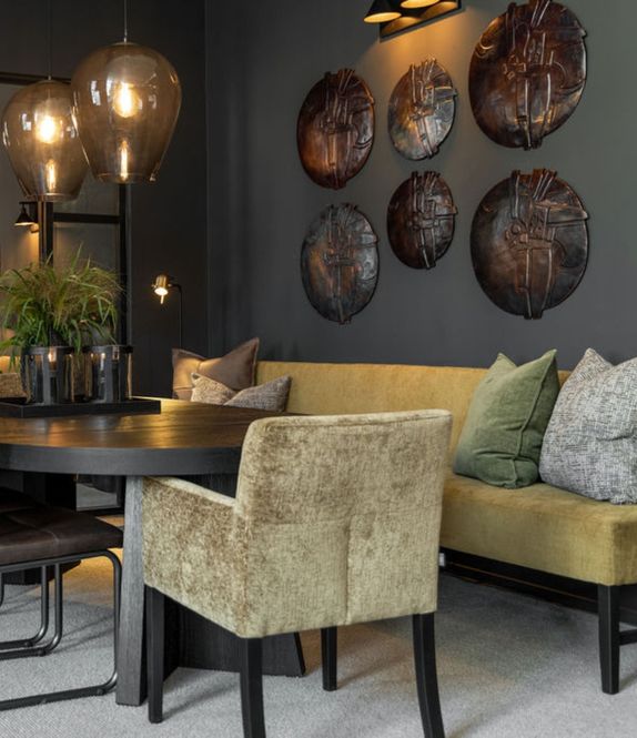 Hovedbilde GISELLE Hailey Army spisestuesofa - matsoffa
