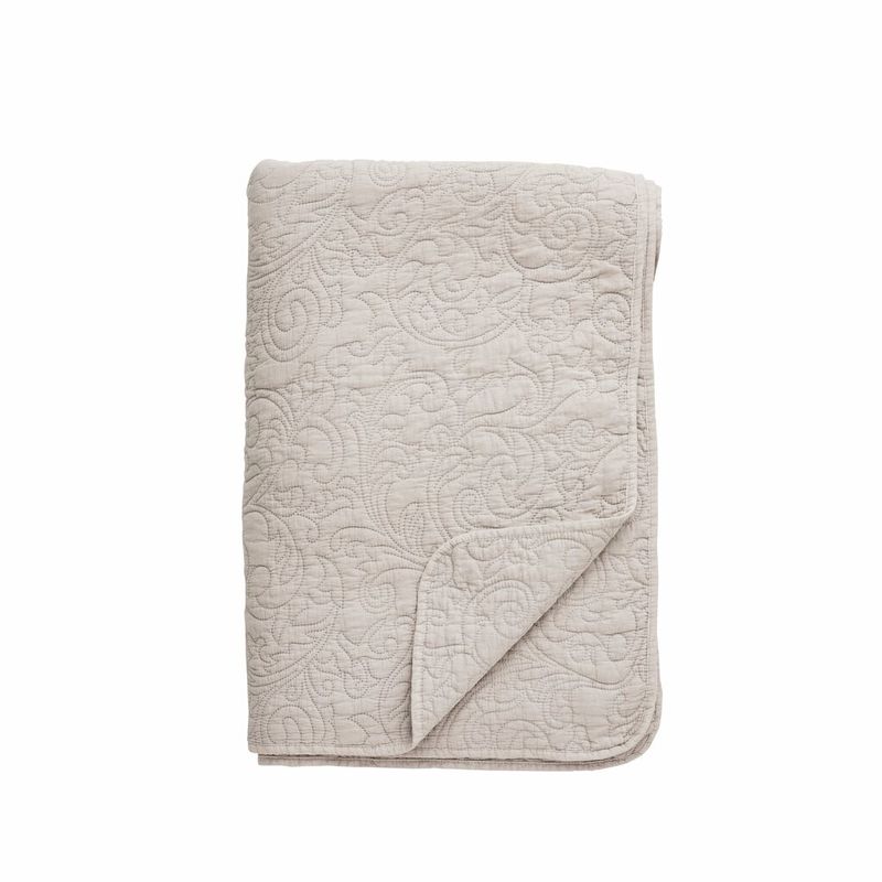 Isabelle bedspread 260X240X cm. Linen - sengeteppe