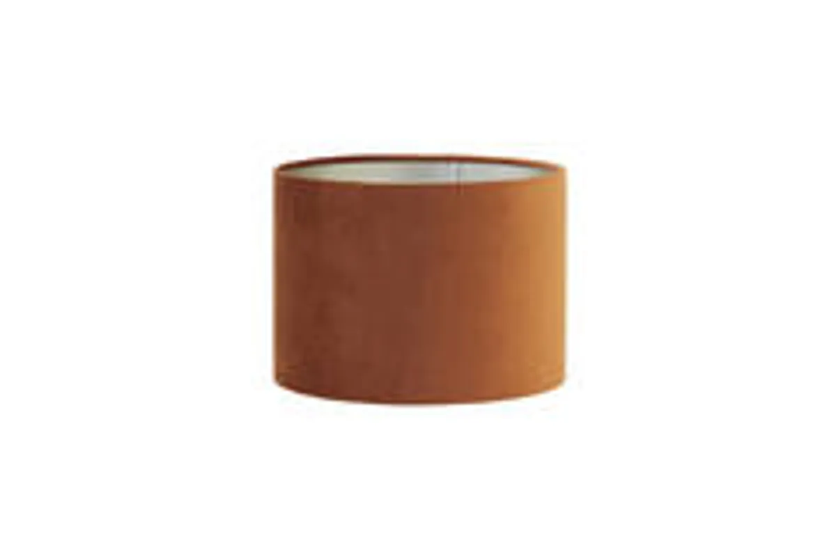  Shade cylinder 20-20-15 cm VELOURS terra  