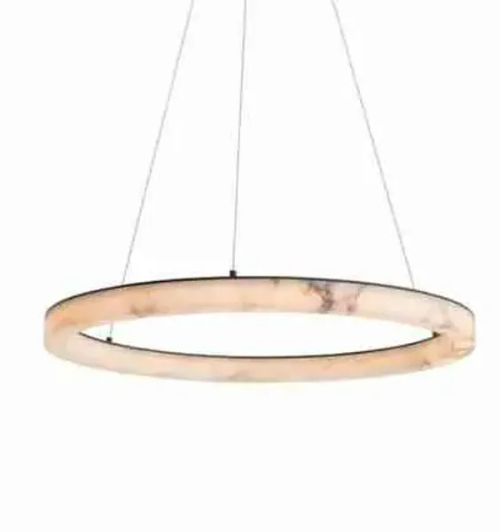 Hovedbilde Taklampe Epsom Ø90cm H5,5cm Led Alabaster / Black ...