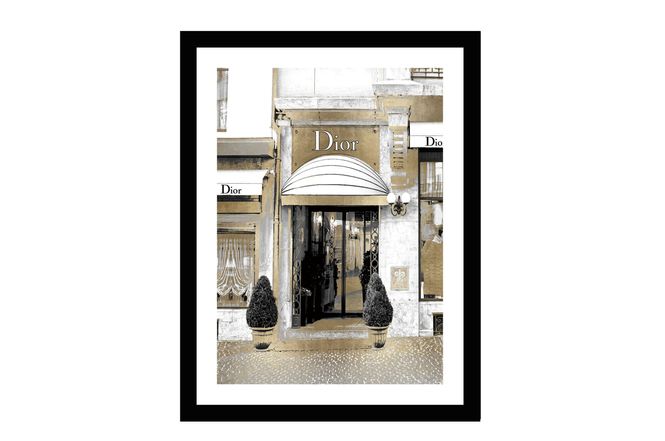 Hovedbilde Glass picture w/frame Dior 70cm x 90cm