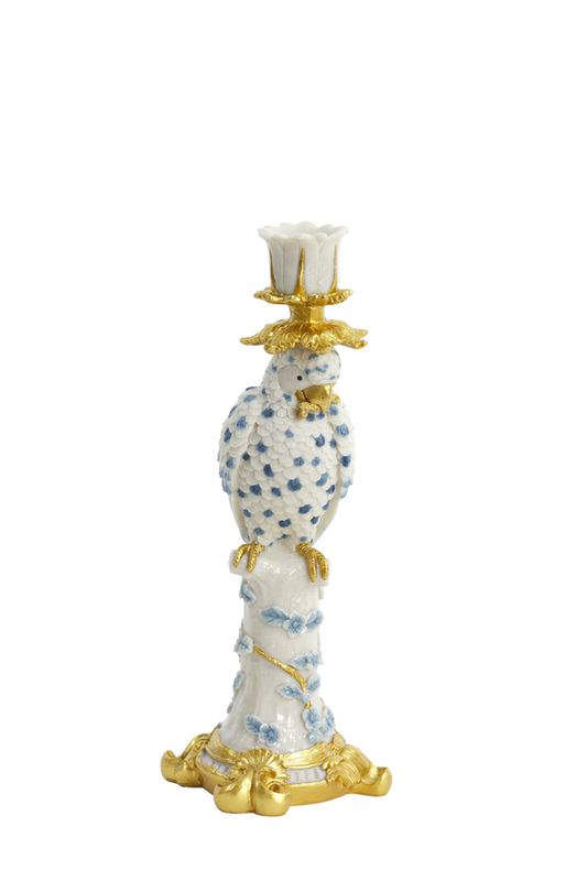 Lora blue white lysestake