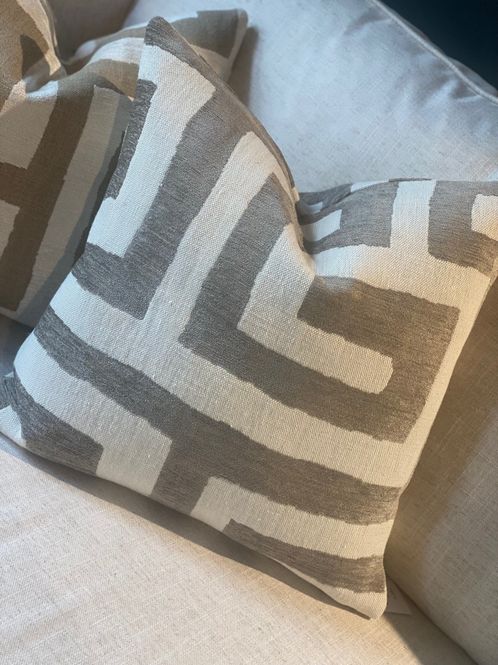 Hovedbilde Putetrekk i stoffet Kuba Moonbean  50x50cm 