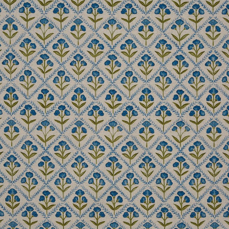 Liftgardin i stoffet CHATSWORTH CORNFLOWER (PTS119)