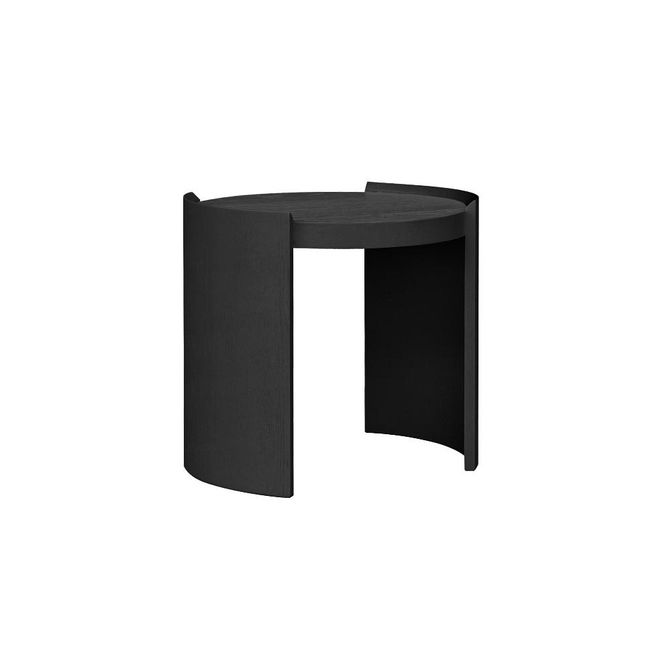 Hovedbilde OAKLAND sidebord black Ø55 x 50h  06-95919