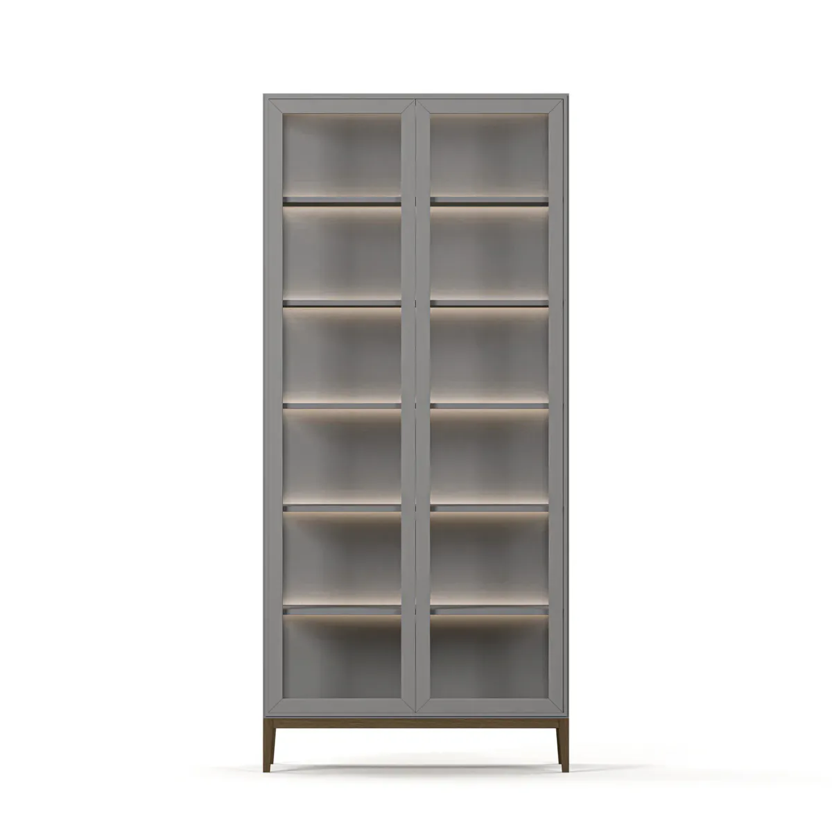 Edge 2.0 Vitrineskap med led lys 739