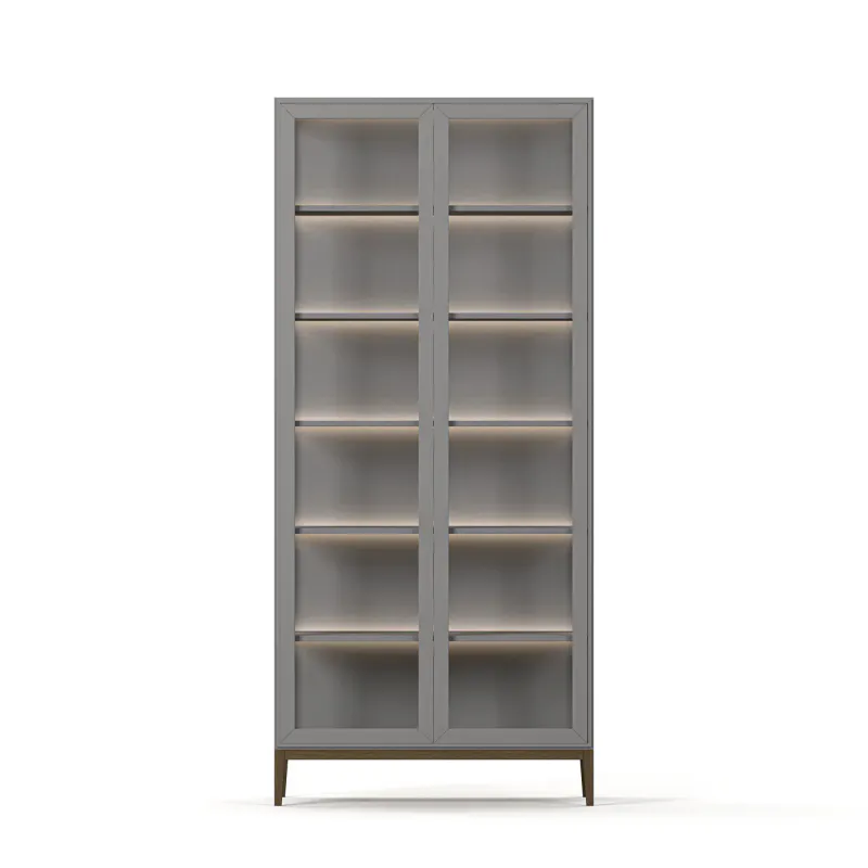 Edge 2.0 Vitrineskap med led lys 739