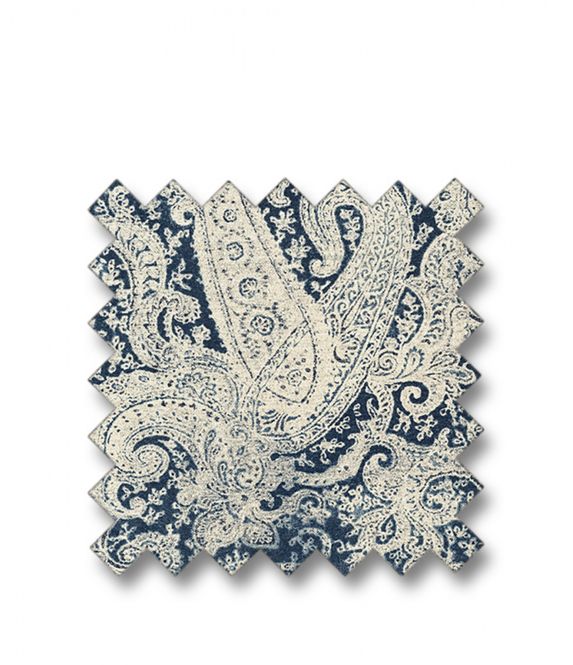 Hovedbilde ROMANCE DARK BLUE metervare  stoff fra Artwood